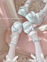 Sweet Bow Thick-soled Lolita Shoes