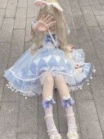 Sweet and Elegant Round Toe Mid-heel Lolita Shoes