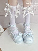 Sweet Bow Thick-soled Lolita Shoes