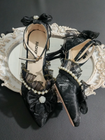 Elegant Lace Pointed Lolita Shoes