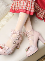 Sweet and Cute Round-toe Lolita Shoes JK Shoes