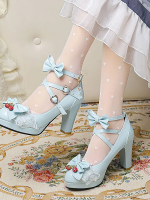 Sweet and Cute Round-toe Lolita Shoes JK Shoes