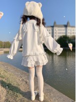 Sweet Lolita Inner Shirt Doll Collar Long Sleeve Blouse