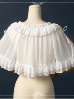 Sweet and Fresh Lolita Outer Chiffon Light Shawl Coat