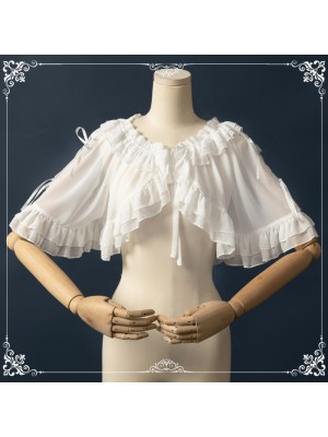 Sweet and Fresh Lolita Outer Chiffon Light Shawl Coat