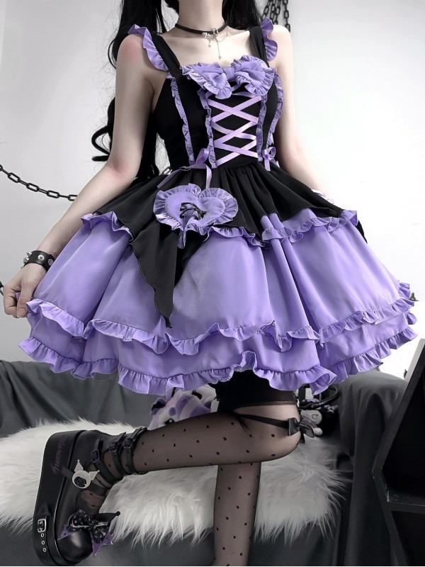 Lolita Dress Halloween Little Witch Lolita JSK Suspender Dress