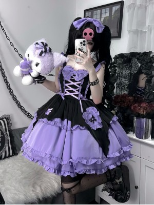 Lolita Dress Halloween Little Witch Lolita JSK Suspender Dress