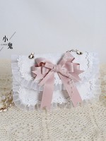 Japanese JK Sweet Lace Lolita Pearl Bow Bag