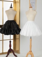 Black Lolita Petticoat Soft Tulle Boneless Tutu Petticoat