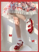 Sweet and Cute Flat Round-toed Lolita Shoes