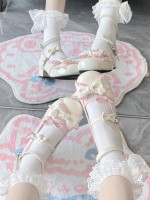 Low Heel Flat Round Toe Cute Sweet Lolita Shoes