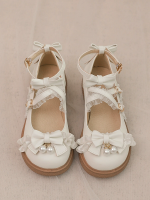 Sweet and Cute Flat Lolita Princess Shoes