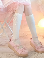 Sweet and Cute Flat Round-toed Lolita Shoes