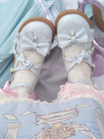 Sweet and Cute Flat Round-toed Lolita Shoes