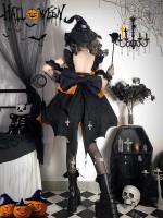 Pumpkin Color Little Witch Lolita Dress JSK Cute Sweet Princess Dress