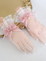 Lolita Lace Bow Retro Elegant Lolita Gloves