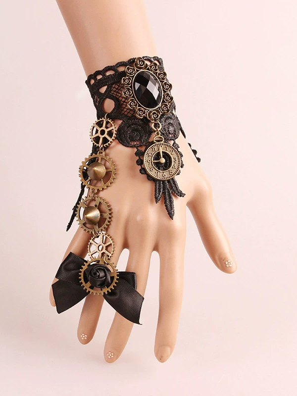 Dark Punk Lolita Retro Gothic Style Bracelet