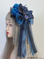 Lolita Gothic Dark Elegant Flat Hat