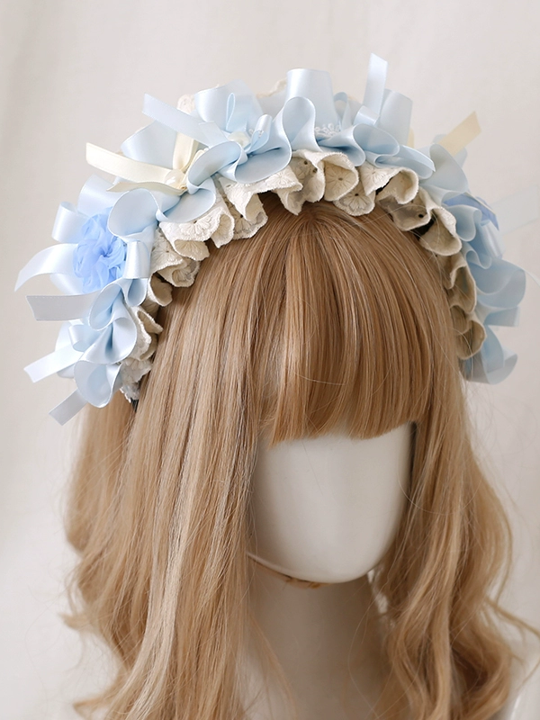 Lolita Bow Elegant Doll Sense Hair Band KC Hairpin