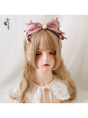 Sweet Lolita Flower Bud Bow Headband