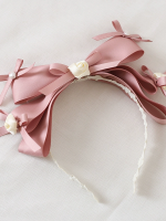 Sweet Lolita Flower Bud Bow Headband