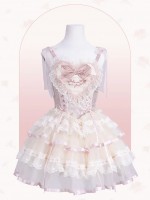 Elegant Sweet Ballet Style Princess Dress JSK Lolita Suspender Dress