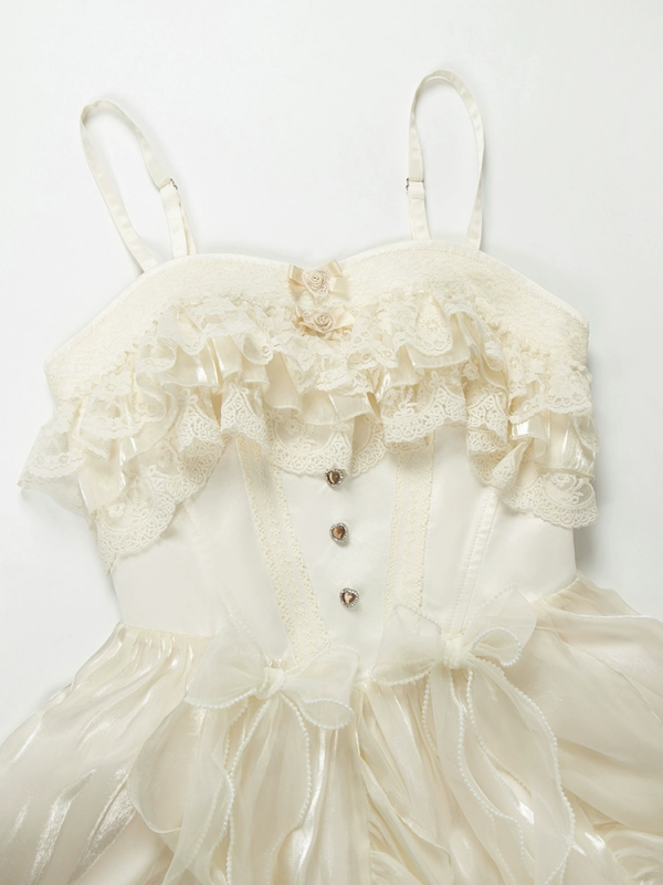 Sweet Ballet Style Princess Dress JSK Lolita Suspender Dress