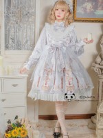 Sweet Lolita Dress Doll Dress OP Long Sleeve Dress