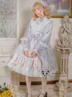 Sweet Lolita Dress Doll Dress OP Long Sleeve Dress