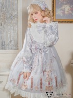 Sweet Lolita Dress Doll Dress OP Long Sleeve Dress