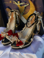 Handmade Dawn Classic Doll Lolita High Heel Tea Party Lolita Shoes