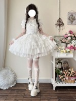 Lolita Light Wedding Dress JSK Suspender Dress