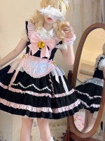 Lolita Dress Sweet Maid JSK Suspender Dress