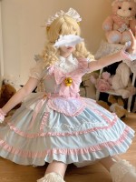 Lolita Dress Sweet Maid JSK Suspender Dress