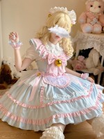 Lolita Dress Sweet Maid JSK Suspender Dress