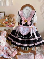 Lolita Dress Sweet Maid JSK Suspender Dress