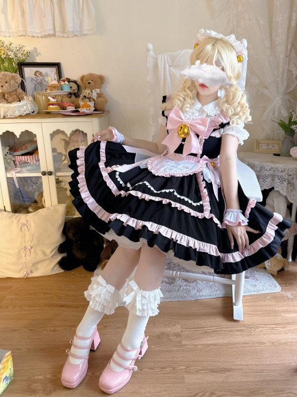 Lolita Dress Sweet Maid JSK Suspender Dress