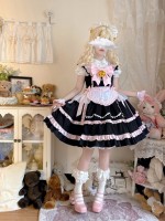 Lolita Dress Sweet Maid JSK Suspender Dress