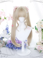 Sweet Lolita Wig Double Ponytail Princess Cut Short Hair