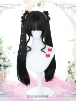 Sweet Lolita Wig Double Ponytail Princess Cut Short Hair