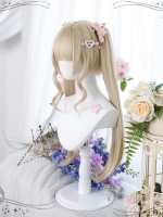 Sweet Lolita Wig Double Ponytail Princess Cut Short Hair