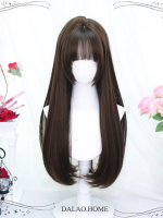 Lolita Wig Black Long Straight Hair Wig