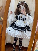 Oath maid cute flower bud dress