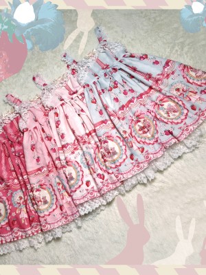 Strawberry Rabbit High-waisted Special Jumperskirt