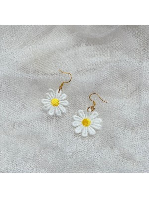 Sunflower Ear Hooks