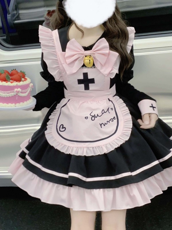 Sweetheart maid cute OP with apron